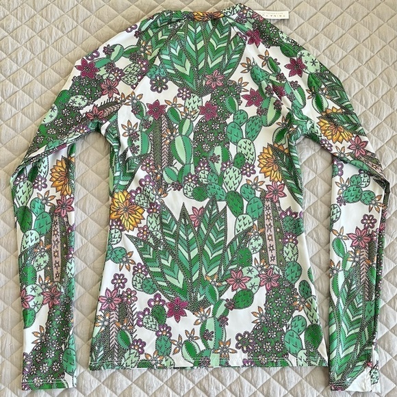 NWT Trina Turk long sleeve rash guard - Picture 2 of 6